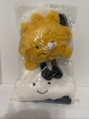 Cute Cloud, Moon and Sun Plush Trio Stuffed Animal Toys NIP